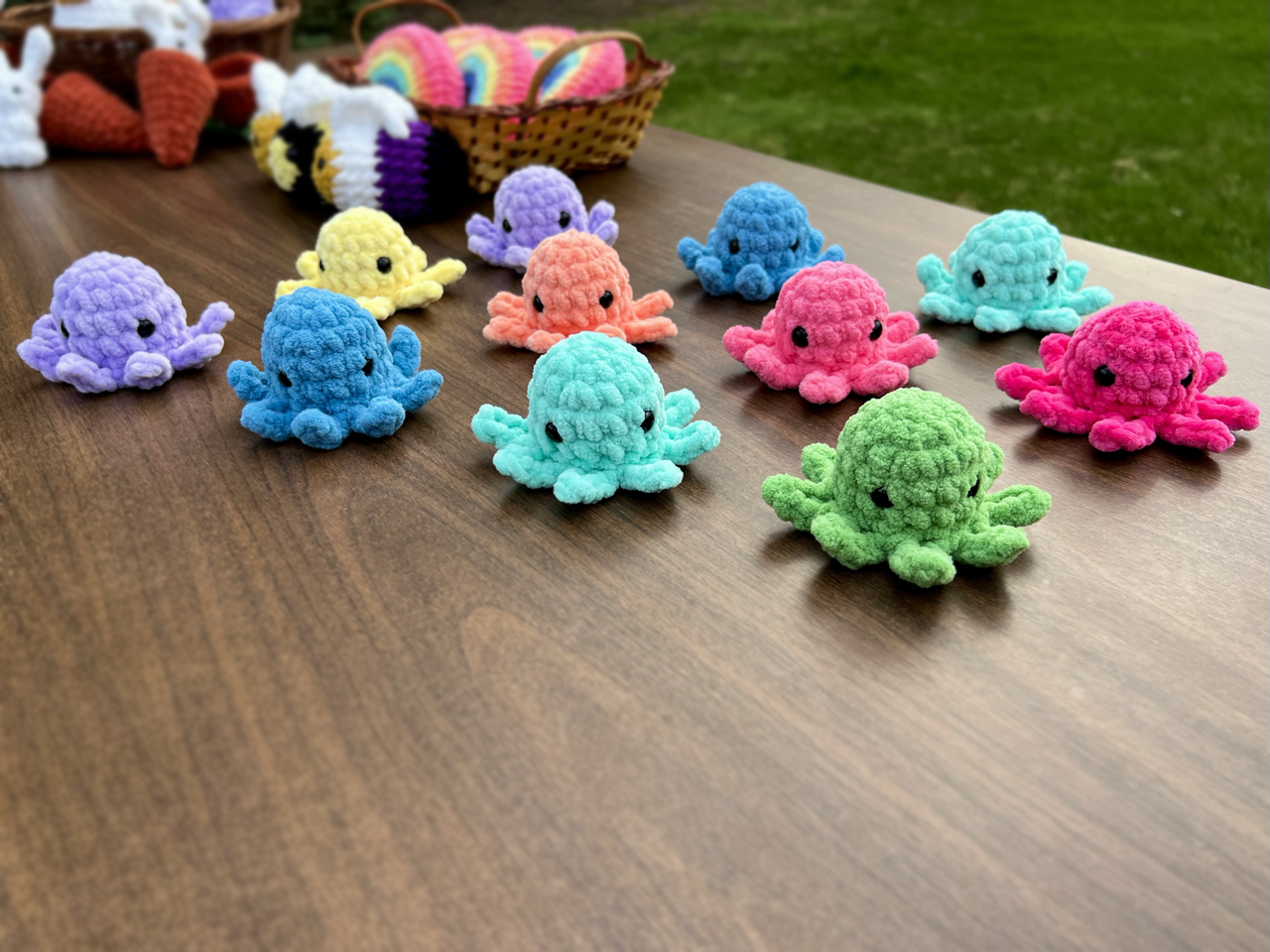 lilac background with white text